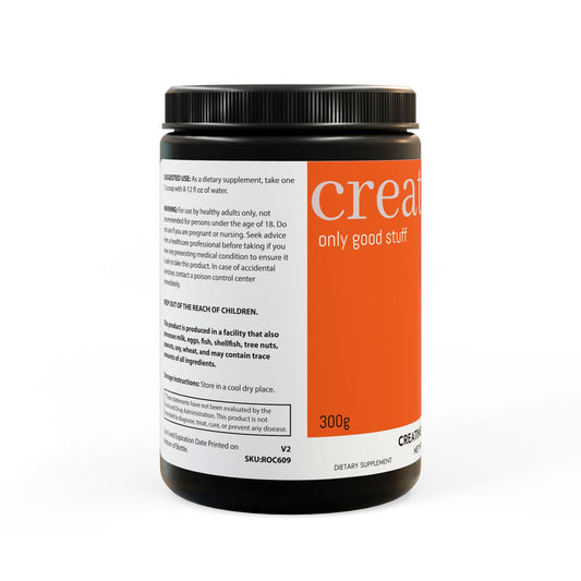 Creatine Monohydrate Supplement (300g, 10.58oz)